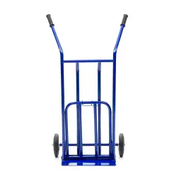 Тележка грузовая Стелла-техник КГ-200-200-И с откидной полкой, грузоподъемность 200 кг