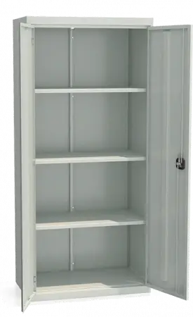 Шкаф архивный ШХА-850(40) 1850x850x400 мм Светло-серый