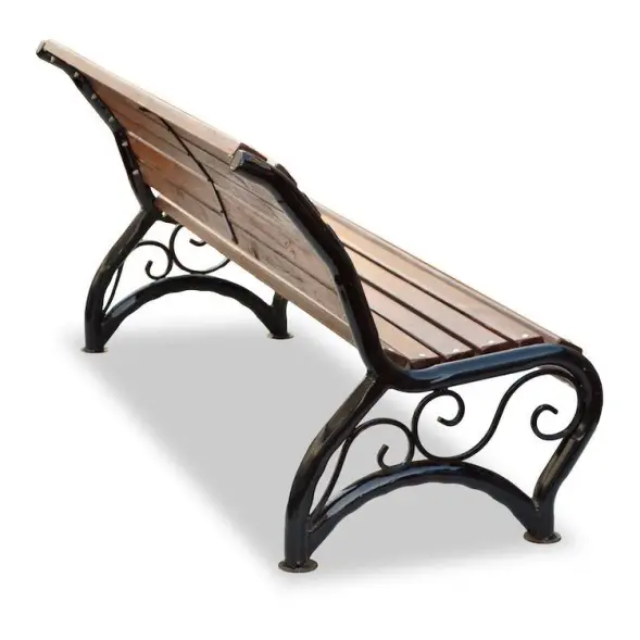 Скамейка стальная «Афина УНИ» 3,0 м (3 опоры)