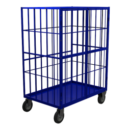 Сетчатый шкаф (контейнер) на колесах ШТМ 6 [10434]
