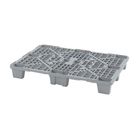 Легкий перфорированный пластиковый поддон 1200х800 на ножках