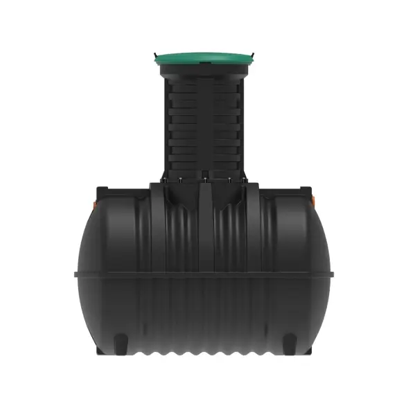 Емкость подземная Rostok G 3500 с горловиной 1000 мм с входом 110