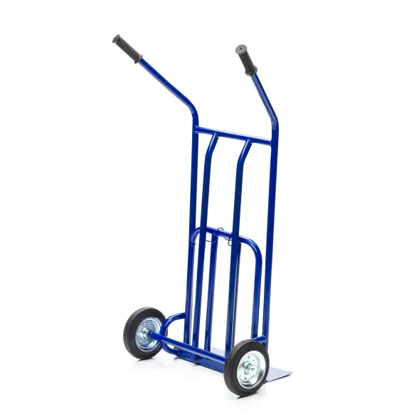 Тележка грузовая Стелла-техник КГ-200-200-К с откидной полкой, грузоподъемность 200 кг