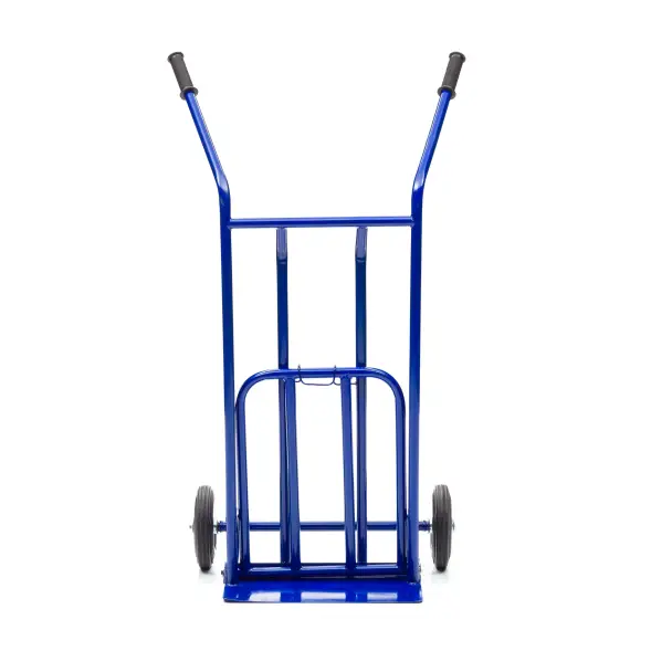 Тележка грузовая Стелла-техник КГ-200-200-К с откидной полкой, грузоподъемность 200 кг