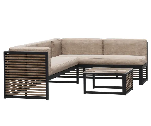 Диван угловой «Параллель» 1 Лиственница