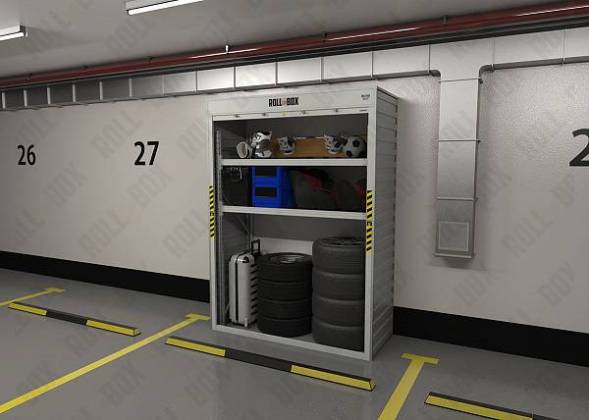 Шкаф в паркинг ROLL‑BOX IN STOCK XS-2