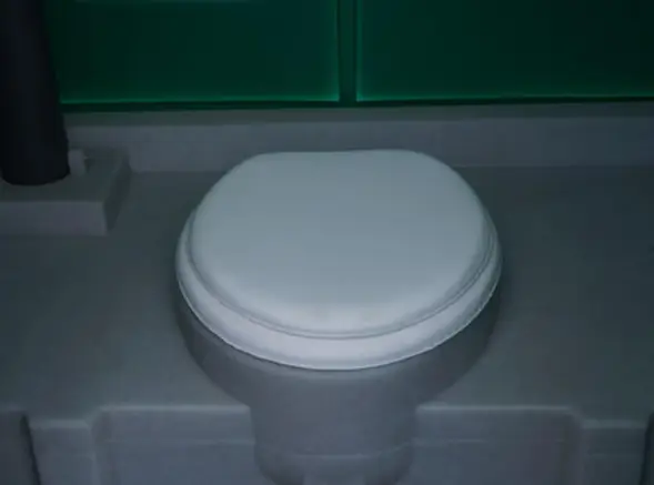 Туалетная кабина «ЛЮКС СТАНДАРТ МД» с пластиковым поддоном