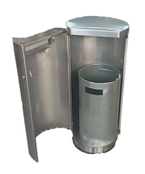 Урна Спектр, 400х933 мм, шлифованная, с емкостью 40 л