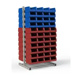 Стеллаж двусторонний №115 (1835х950х760)