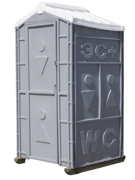 Туалетная кабина «Комфорт» с пластиковым поддоном