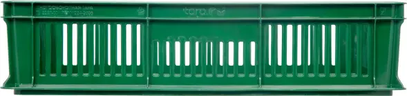 Ящик пластиковый перфорированный, 600x400x140 мм, 27 л, синий [705.02.01]