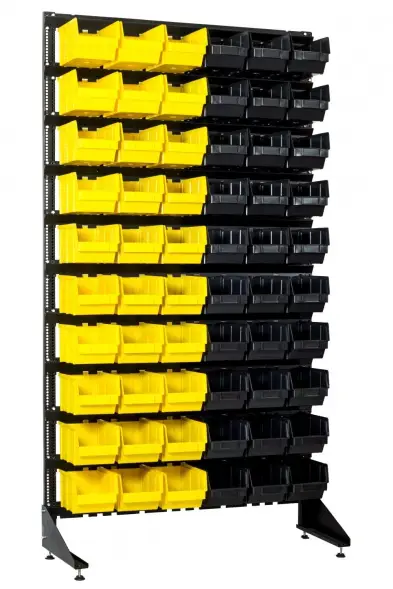 Стеллаж с пластиковыми ящиками 1801-0/0/10 CH-G
