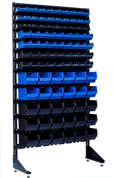 Стеллаж с пластиковыми ящиками 1801-3/4/5 CH-S