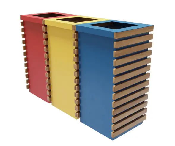 Урна для раздельного сбора мусора «Титания»