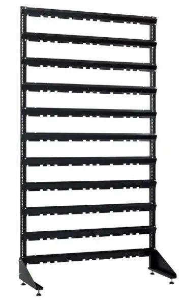 Стеллаж с пластиковыми ящиками 1801-0/0/10 Kombo