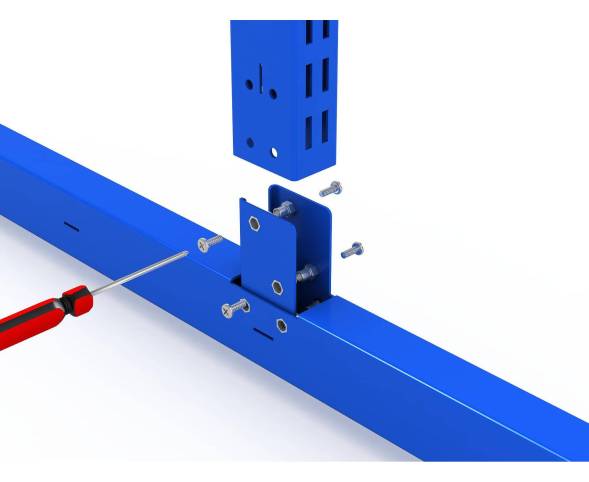 Система хранения двухсторонняя ДВК SORTEX 1075-2 Base, синий [КГ030361]