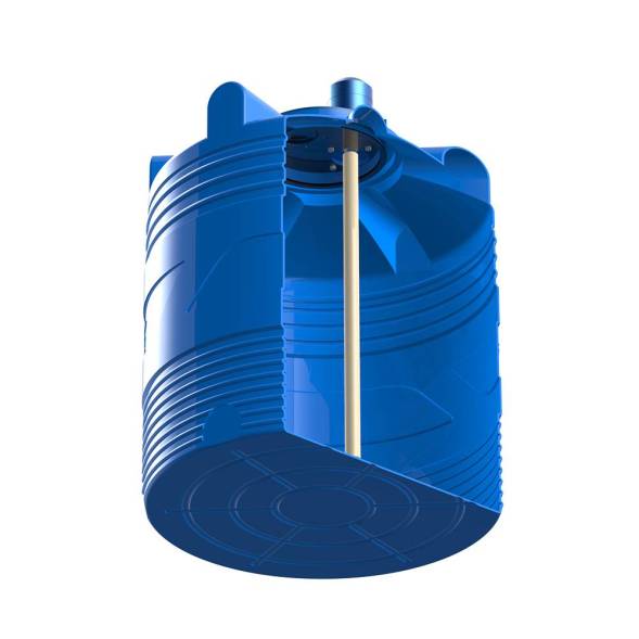 Емкость V 500 литров с пропеллерной мешалкой