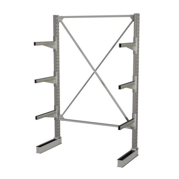 Консольный стеллаж КСр односторонний одинарный [14039]