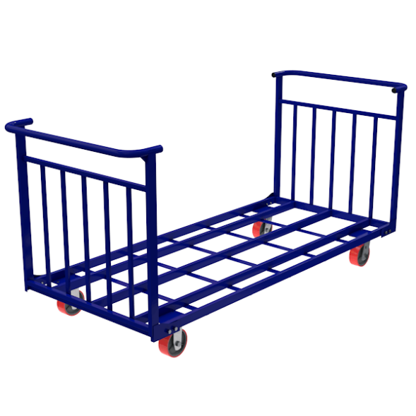 Тележка платформенная для склада ТТД 10 1400x800x740 [16640]