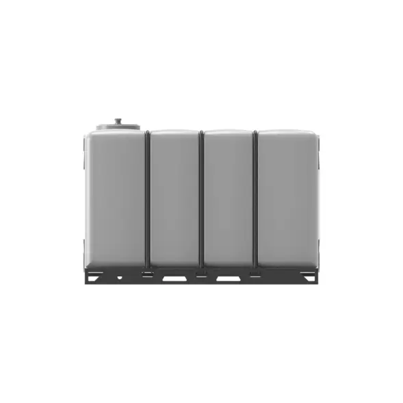 Емкость KR 4000л под плотность до 1.2 г/см3 для транспортировки белая в обрешетке New