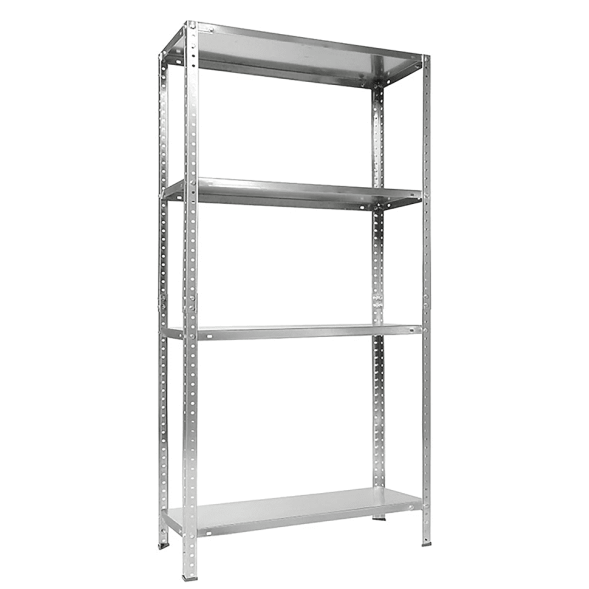 Стеллаж оцинкованный ПРАКТИК ES 150KD/75Х30/4, 1450x750x300 мм, 4 полки [ER-00014553]