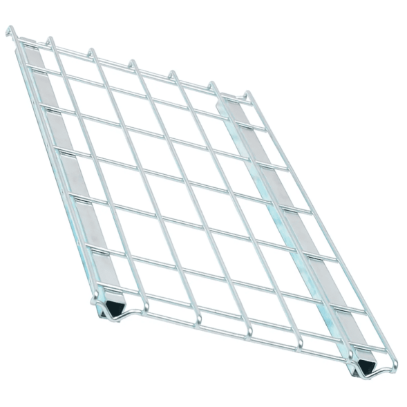Полка сетчатая оцинкованная для стеллажей ПРАКТИК MS PRO 80х30 Z, 800x300 мм [S31299303058]
