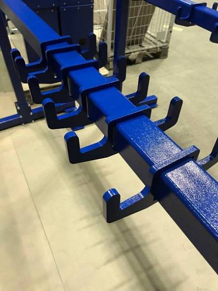 Стеллаж ДВК для строп передвижной 2000