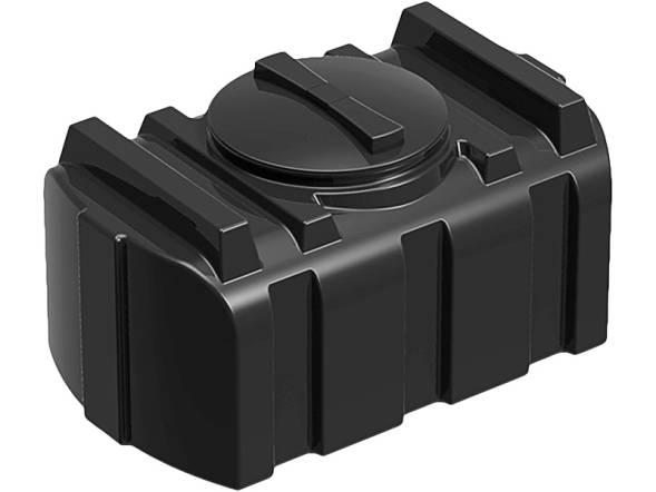 Бак пластиковый для летнего душа Полимер-Групп R 100 л, черный [Бак R 100]