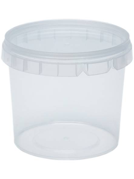 Контейнер пластиковый круглый, 365мл, 95 мм