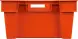 Ящик пластиковый сплошной с гладким дном, 600x400x200 мм, 35 л, красный [206 (1,7)]