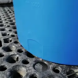 Емкость TOR 2000л синяя с откидной крышкой