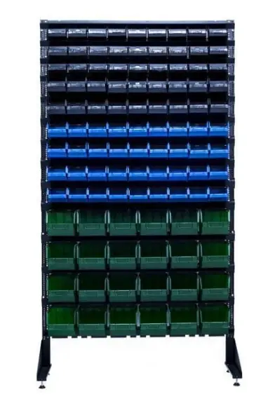 Стеллаж с пластиковыми ящиками 1801-3/6/4 Kombo-CH