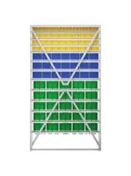 Стойка 1150х2020 Стелла-техник В1-04-03-05 односторонняя