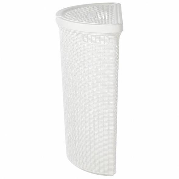 Корзина для белья Eco Style, 45л, белый