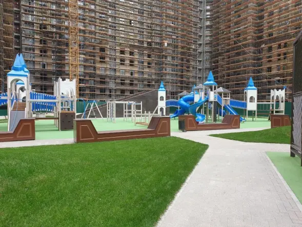 Скамейка стальная с фонарями «Лайт»