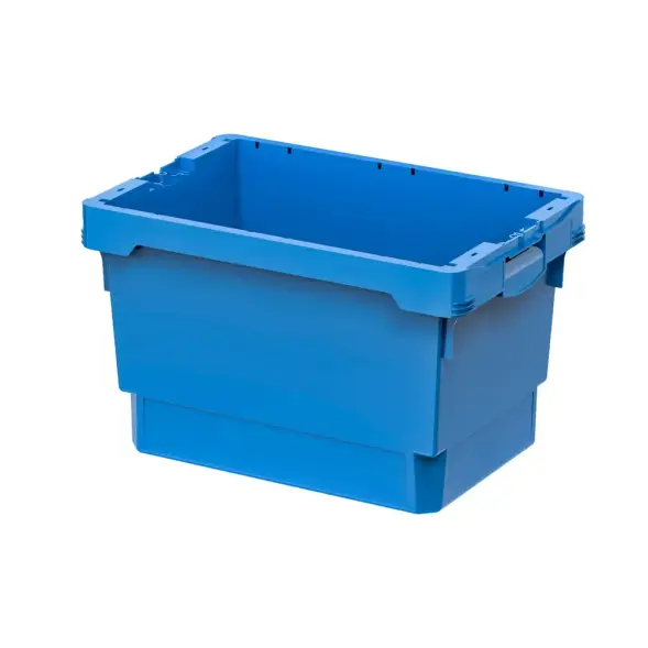Контейнер пластиковый вкладываемый INSTORE, 600х400х370 мм, 66 л, синий [KV 6437]