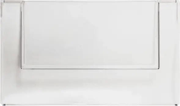 Поперечный разделитель 222x130 мм, прозрачный