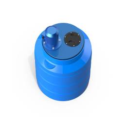 Емкость V 100 литров с турбинной мешалкой