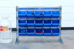 Органайзер для мелких изделий и крепежа в гараж Серый