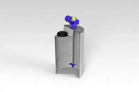 Емкость дозировочная 100 с лопастной мешалкой