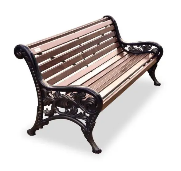 Скамейка чугунная «Новый Парк» 3,0 м (3 опоры)