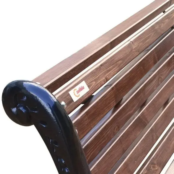 Скамейка чугунная «Новый Парк» 3,0 м (3 опоры)