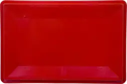 Ящик пластиковый сплошной Е3 (евроформат), 600x400x300 мм, 61 л, белый [210]