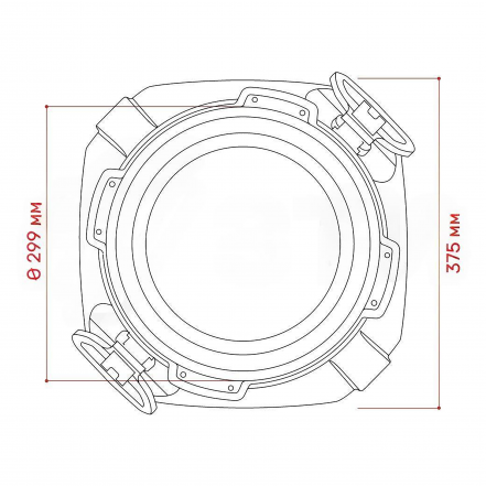 Бочка пластиковая с резьбовой крышкой Quadro, 52 л, белый [БП52.04/04]