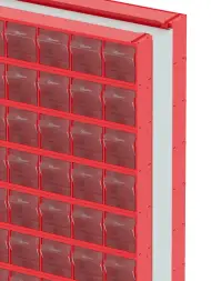 Стойка двусторонняя напольная Стелла-техник 406-20-00-00 (600х380х1650)