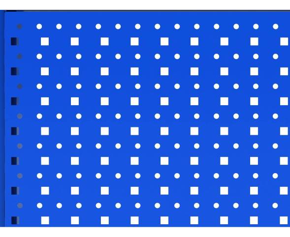 Система хранения подвесная ДВК SORTEX 1915-S №1-1, синий [520-0201-00]