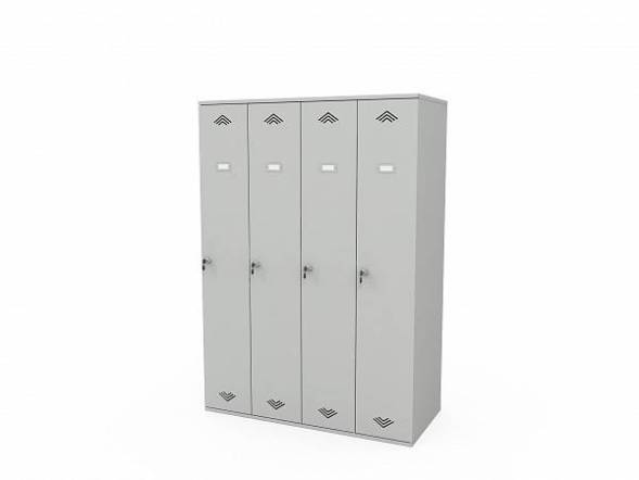 Шкаф гардеробный металлический ДВК COMFORT 1700/44 (1200) [ ER-00022862 ]