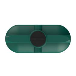 Емкость пластиковая прямоугольная для хранения воды, жидкостей и дизельного топлива, 800 л, зеленый [TSN800S2]