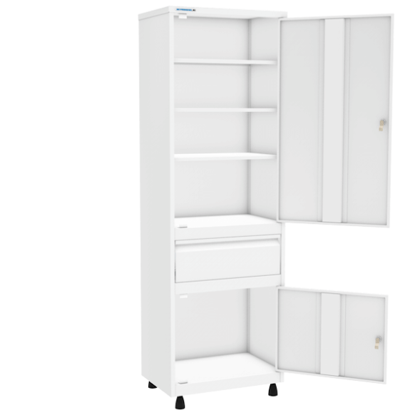 Медицинский шкаф ШММ1-Р-1 с мастер-системой [10846]