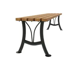 Банкетка стальная «Бриз» 3,0 м (3 опоры)